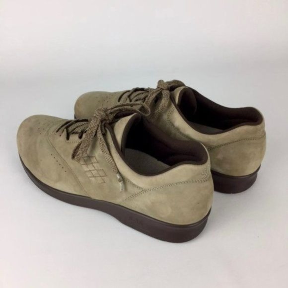 SAS Womens Free Time Sage Suede Comfort Walking Shoe Lace Up Sneakers size 9 - Picture 6 of 16
